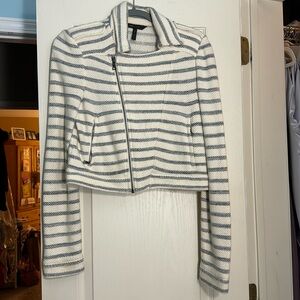 BCBG stripped jacket